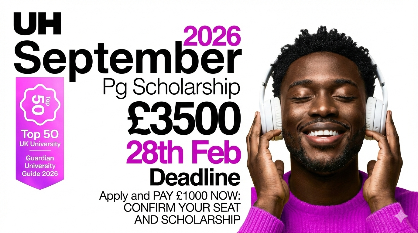 Secure Your Future: University of Hertfordshire Postgraduate Scholarship for September 2026